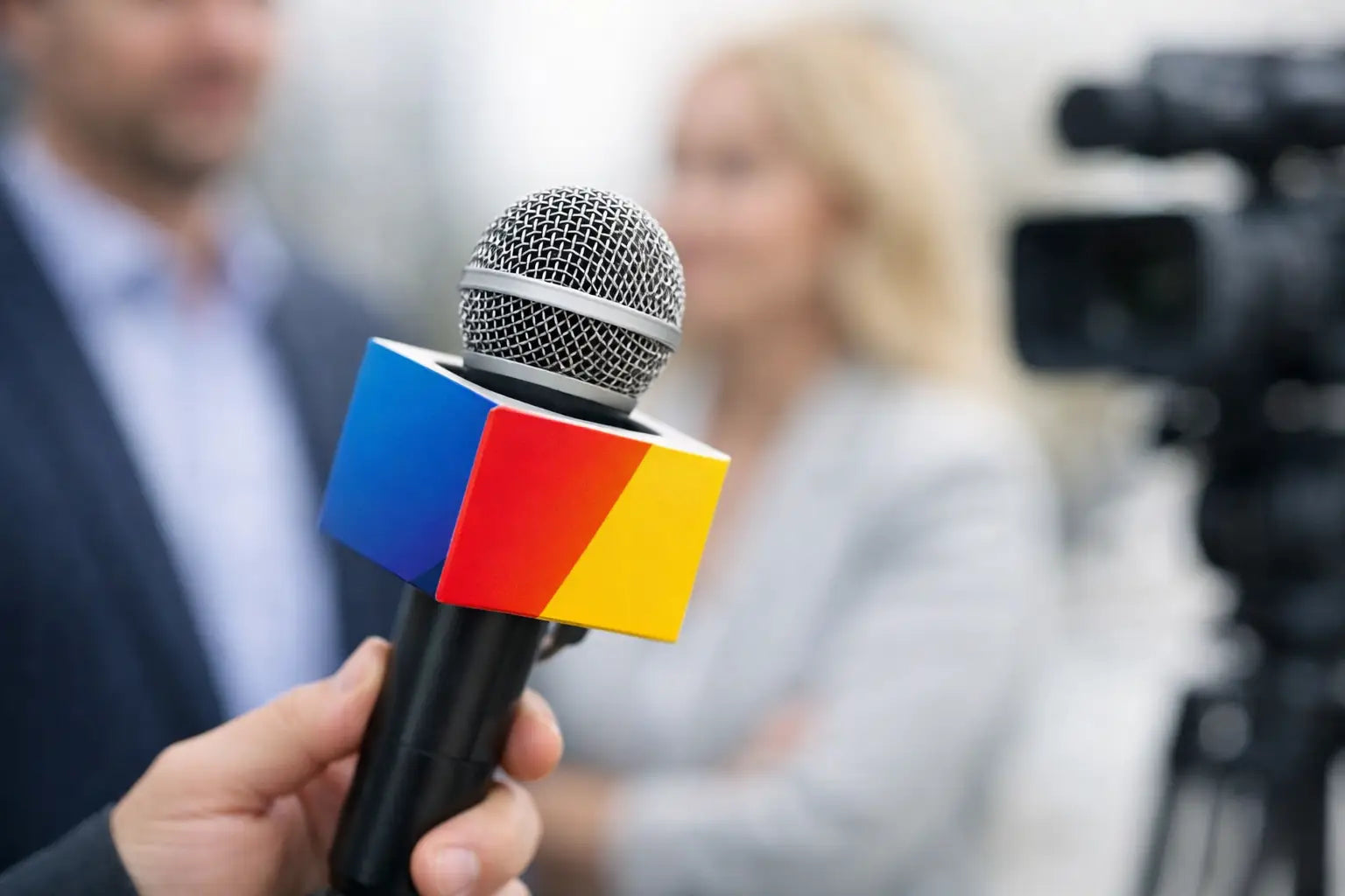 מיתוג microphone flag שמושך תשומת לב
